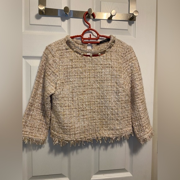 Tweed Zara Top - Picture 1 of 5